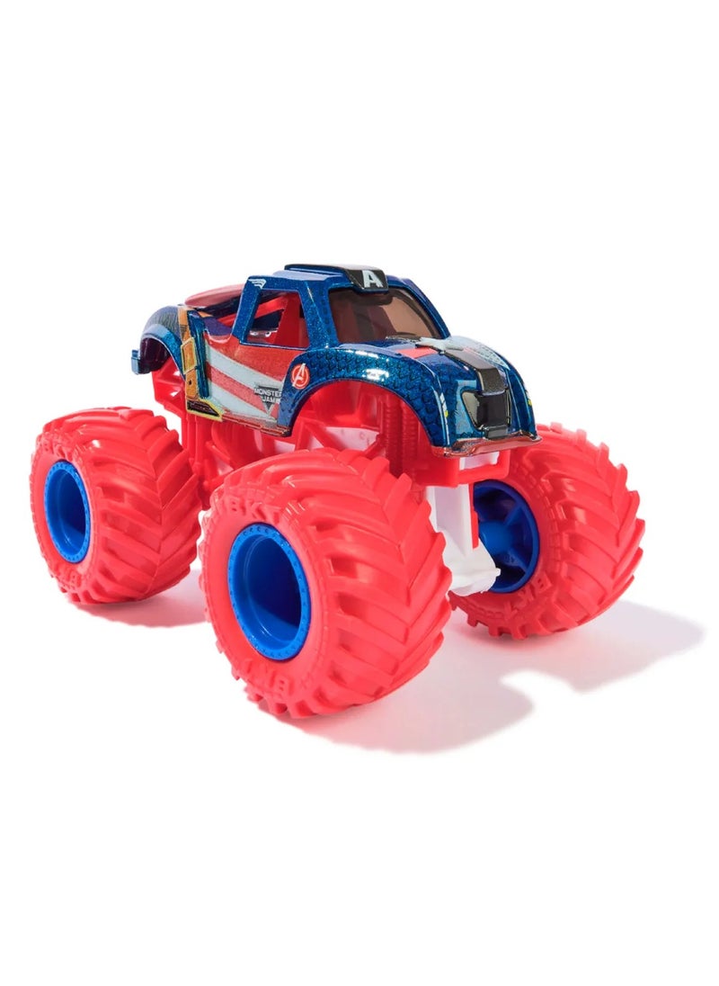 Monster Jam Mini Marvel Vehicles 1:64 5-Pack
