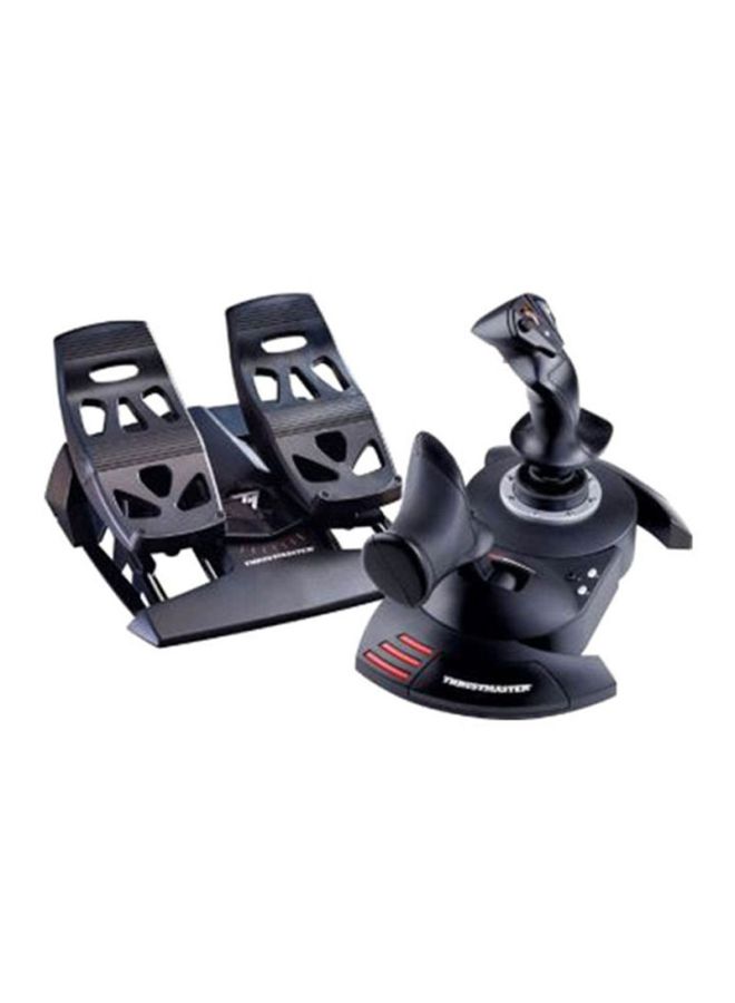 T.Flight Realistic And Ergonomic Joystick For PC - Black