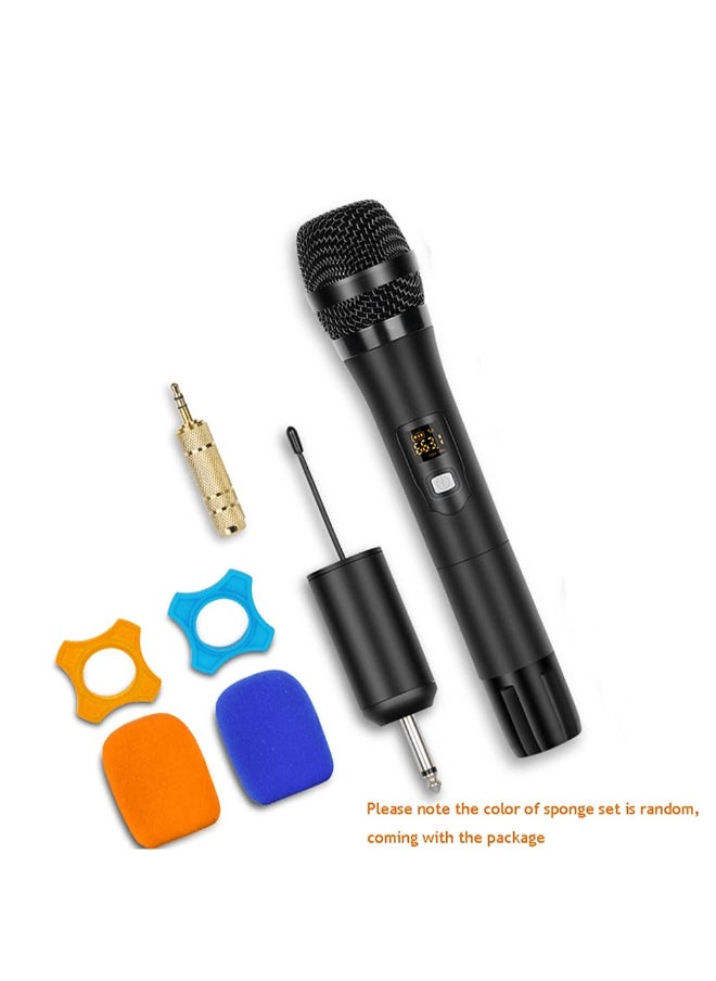 Wireless UHF Dynamic Handheld Microphone – Metal Mic with Excellent Sound Quality for Karaoke, Parties, and Amplifiers