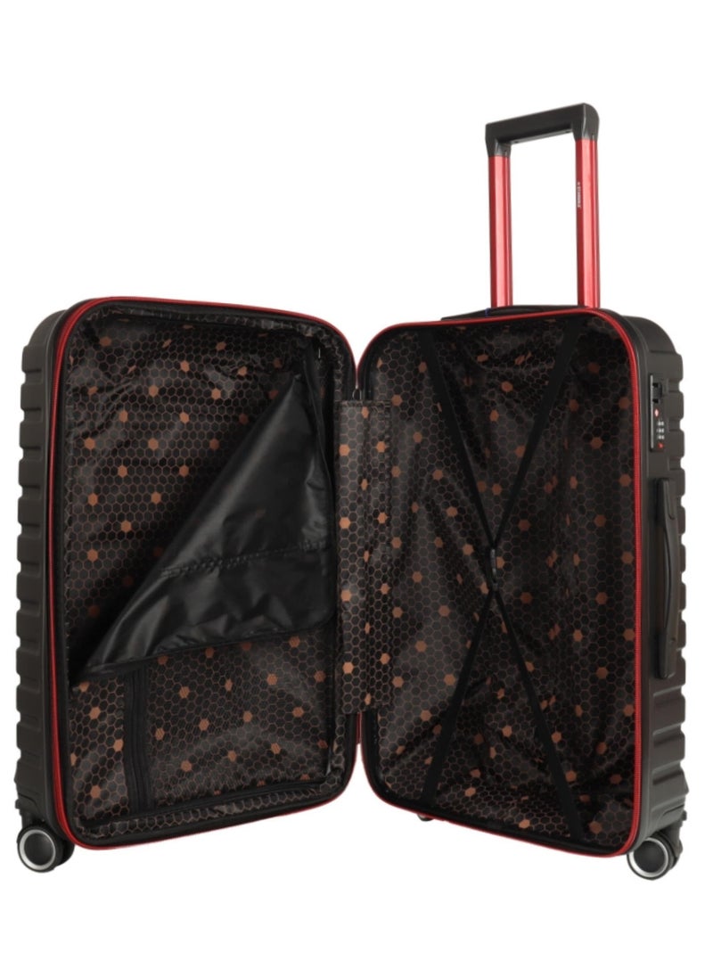 Single Premium Hard Shell Luggage Set, TSA Lock Travel Suitcase, Lightweight, Expandable and Durable 360° Spinner Wheels 24 Inches