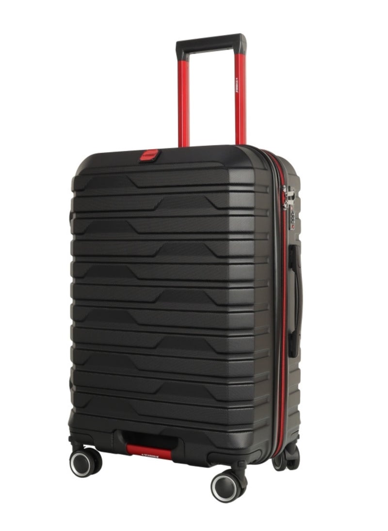 Single Premium Hard Shell Luggage Set, TSA Lock Travel Suitcase, Lightweight, Expandable and Durable 360° Spinner Wheels 24 Inches