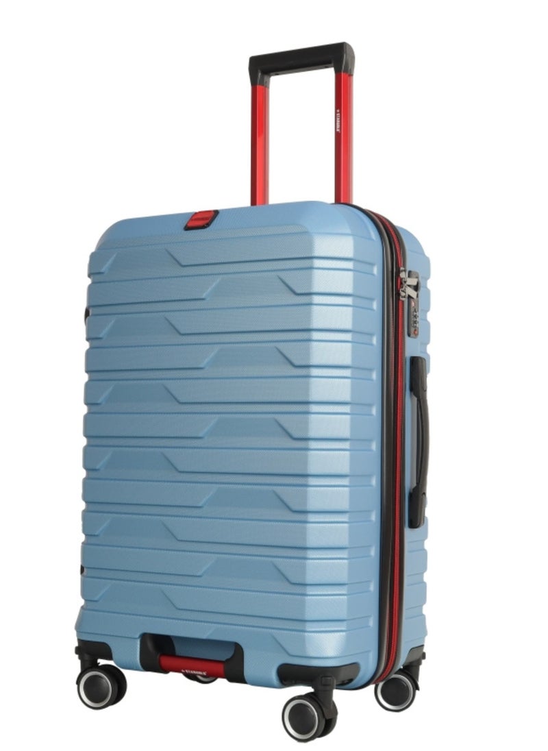 Single Premium Hard Shell Luggage Set, TSA Lock Travel Suitcase, Lightweight, Expandable and Durable 360° Spinner Wheels 24 Inches