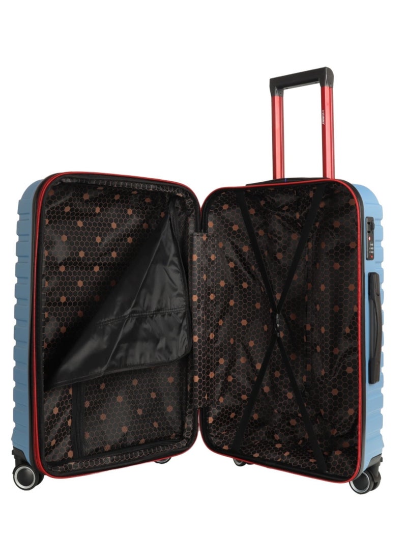 Single Premium Hard Shell Luggage Set, TSA Lock Travel Suitcase, Lightweight, Expandable and Durable 360° Spinner Wheels 24 Inches
