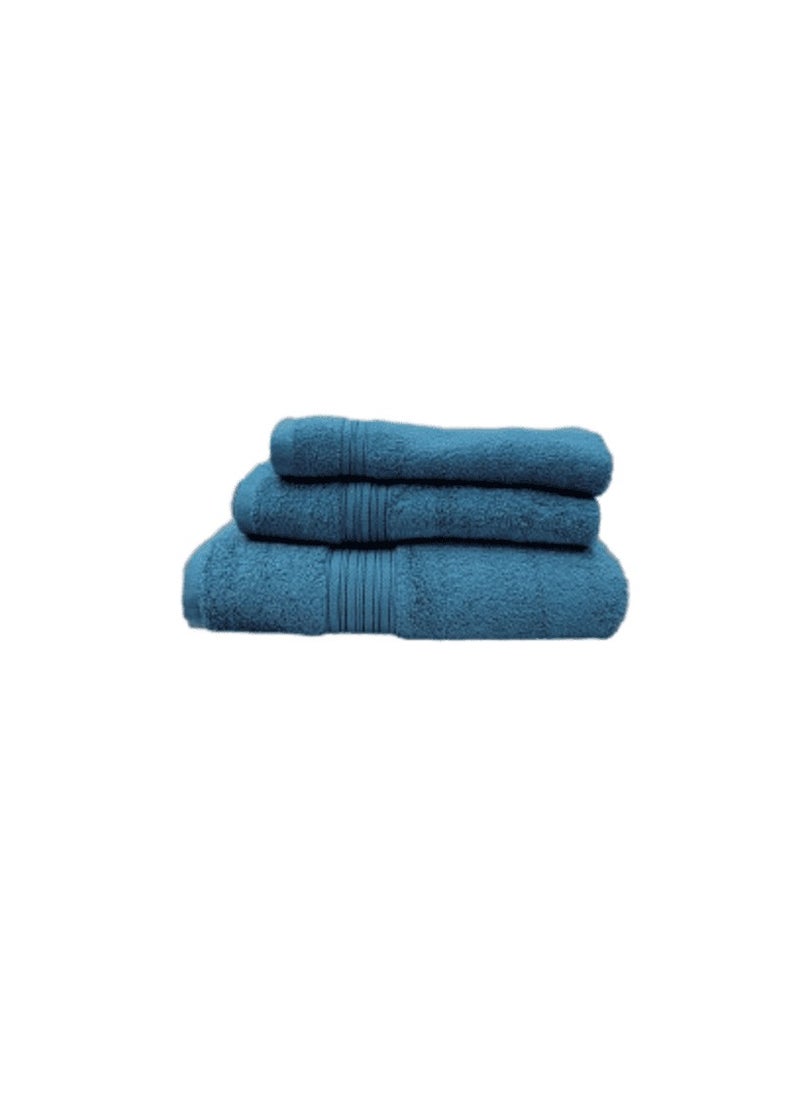 3-Piece Premium Cotton Towel Set 1 Face Washcloth, 1 Hand Towel, 1 Bath Towel, Quick Dry, Breathable & Highly Absorbent Towels, Ultra Soft Towels Ideal for Daily Use