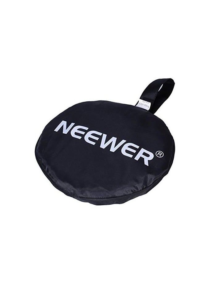 Neewer 5-in-1 professional, foldable, multi, disc, oval light reflector, 80 cm x 120 cm, 31 inches x 47 inches