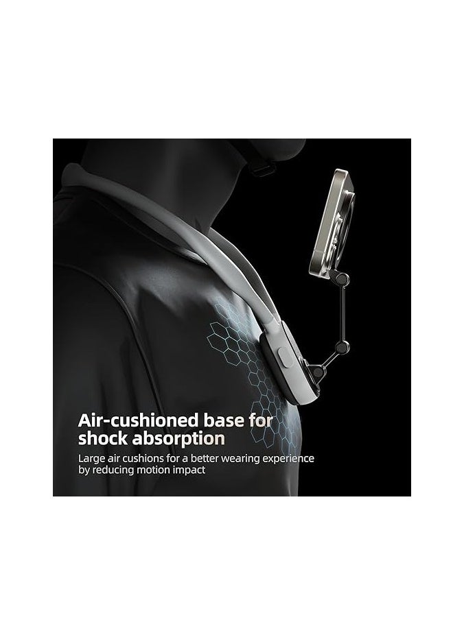 TELESIN Magnetic Neck POV Mount for Mobile Phone | MagSafe Compatible Cell Phone Neck Holder Vlog Selfie Mount Hand Free Chest Stand