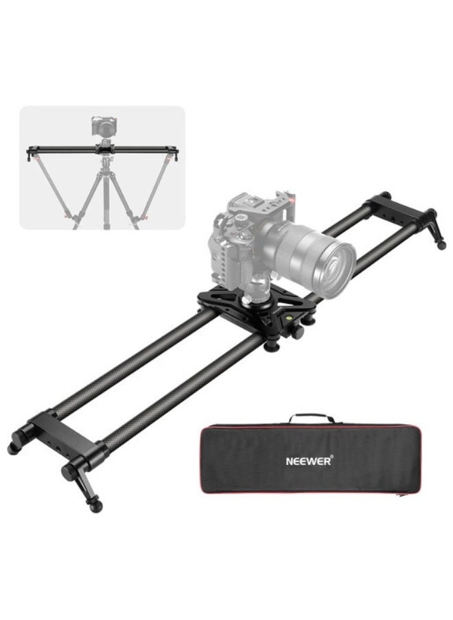 Neewer CS80CM Carbon Fiber Camera Slider and Carry Bag (31.5