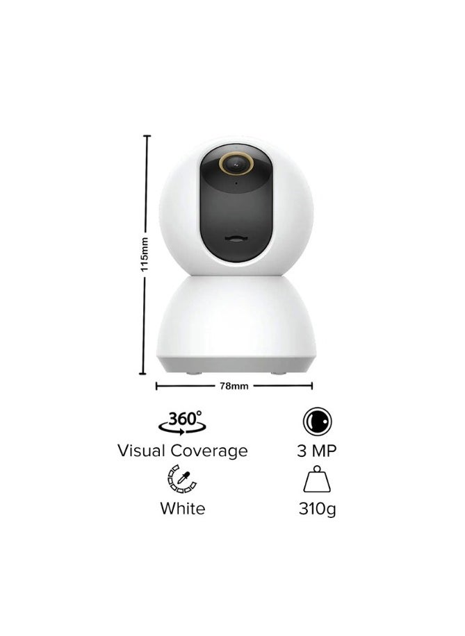 Mi 360° 3MP Home Security Camera 2K White