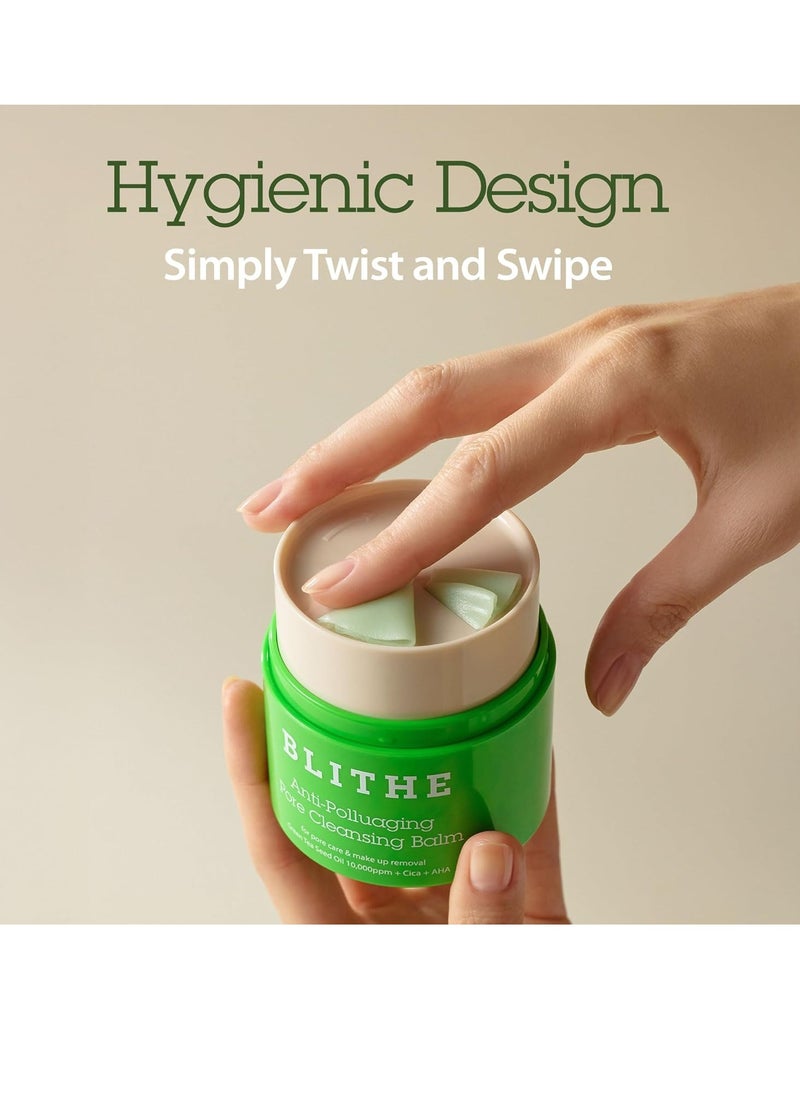 BLITHE Cleansing Balm 1.7 fl oz, Makeup Remover Balm, Hygenic Design, Korean Makeup Remover