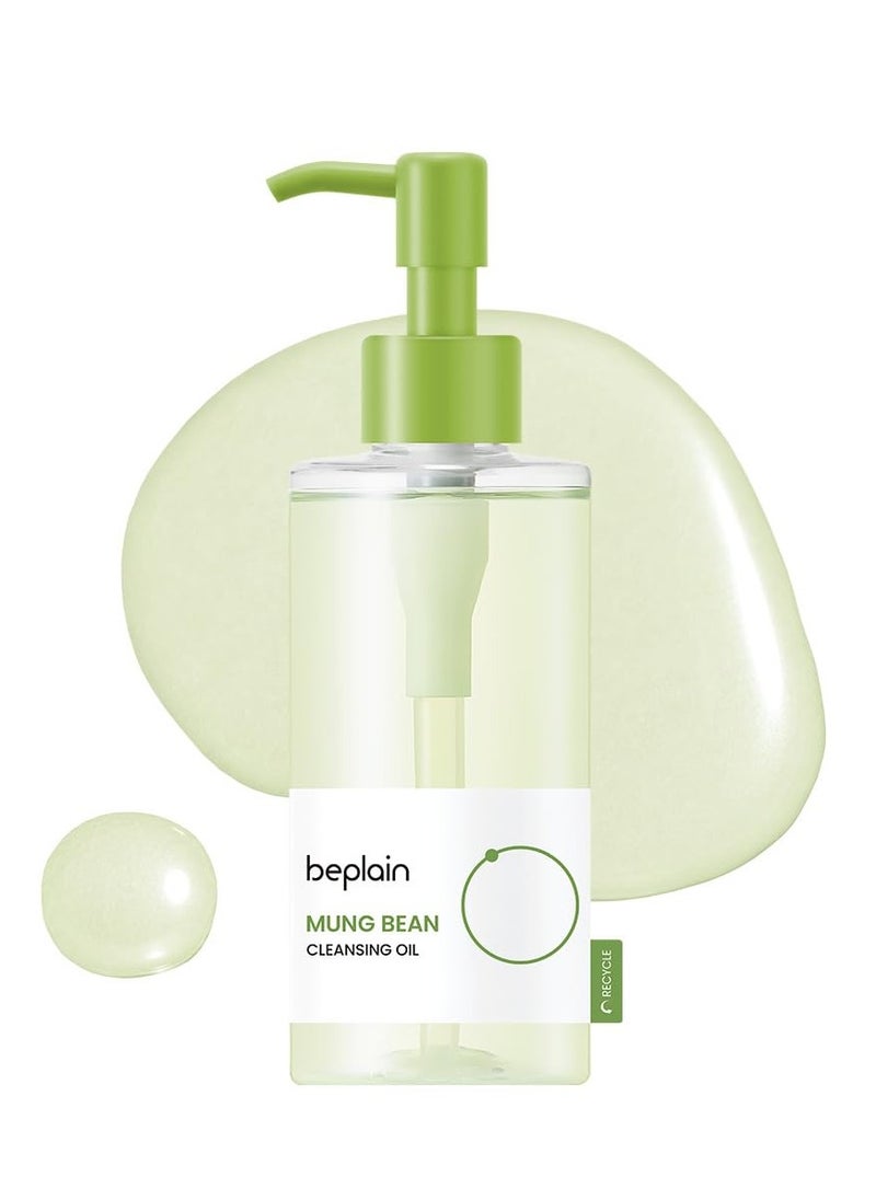 beplain Greenful Vegan Cleansing Oil 6.76 oz | Natural deep cleansing oil for Sensitive & Dry skin | Stubborn Makeup Remover | Gentle pore cleanser | Korean Cleansing Oil | k-beauty