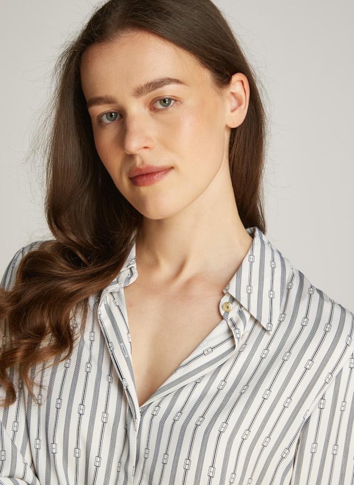 Striped Button Down Shirt