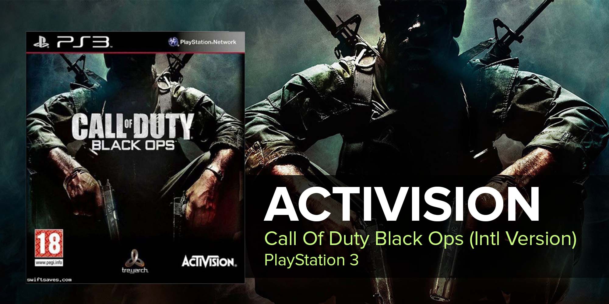 Call Of Duty Black Ops(Intl Version) - Action & Shooter - PlayStation 3 (PS3)