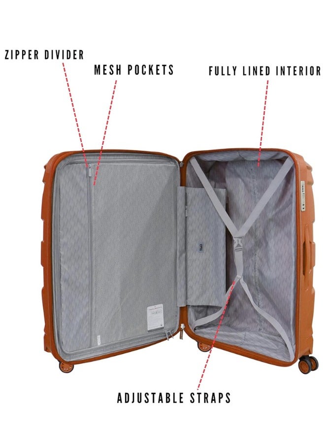 Unbreakable Luggage Set Of 4,Spinner Wheels