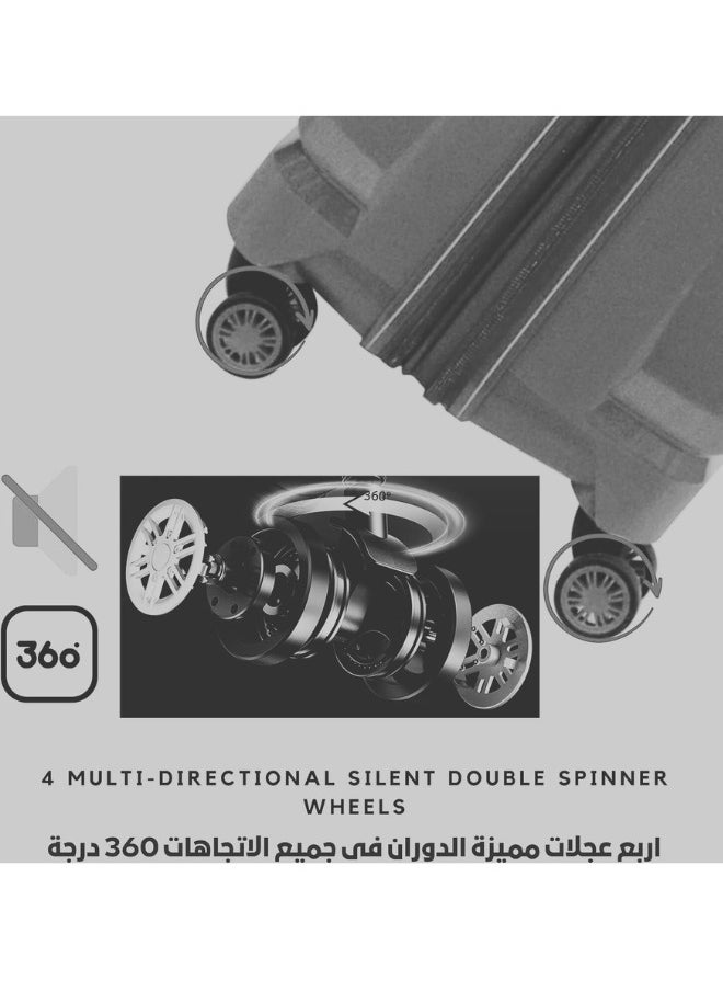 Unbreakable Luggage Set Of 4,Spinner Wheels