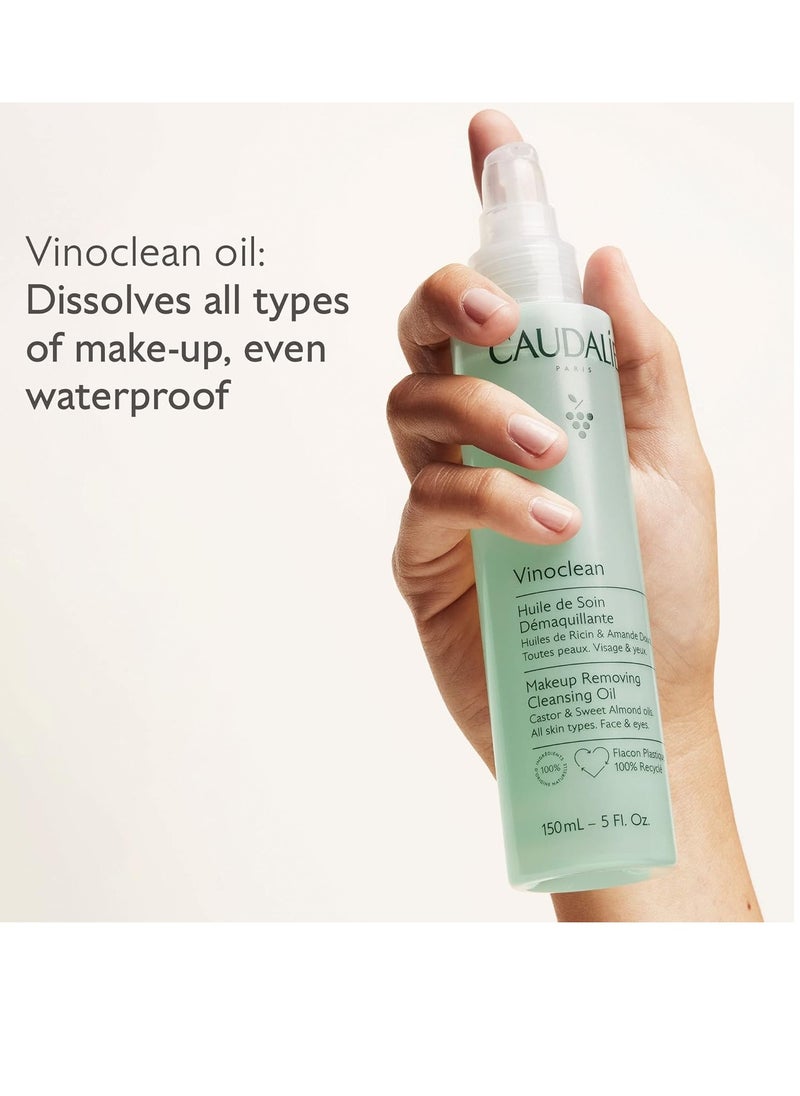Caudalie Vinoclean Makeup Removing Cleansing Oil - 5 oz