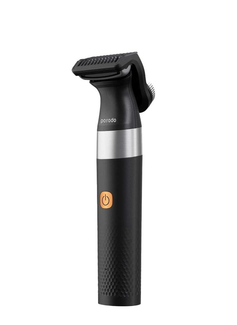 LifeStyle Rechargeable Dual Blade Beard Trimmer 600mAh- Black