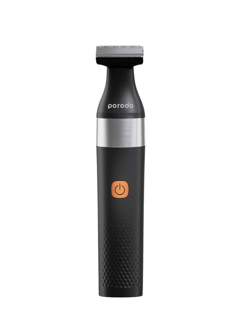 LifeStyle Rechargeable Dual Blade Beard Trimmer 600mAh- Black