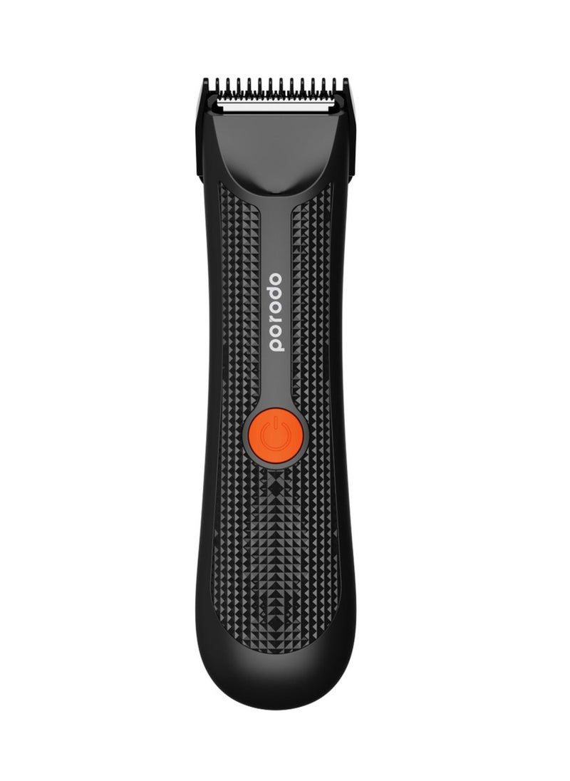 LifeStyle Sensitive Parts Hair Trimmer Ergonomic Grip Design 14500mAh_Black