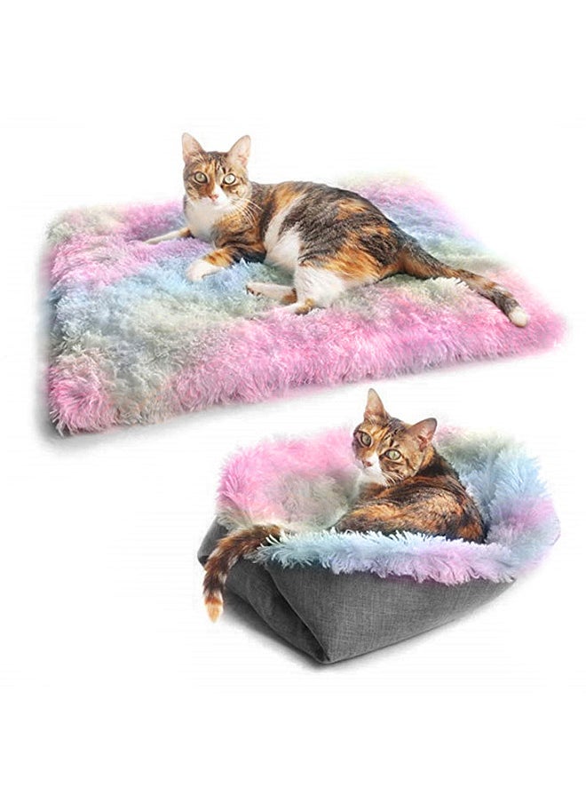 Cat Bed  Washable Cat Beds for Indoor Cats  Pet Bed Innovative Design  Safe Warming Comfortable Sleeping Surface Suitable for All Seasons Your Pet's Exclusive Comfortable Space