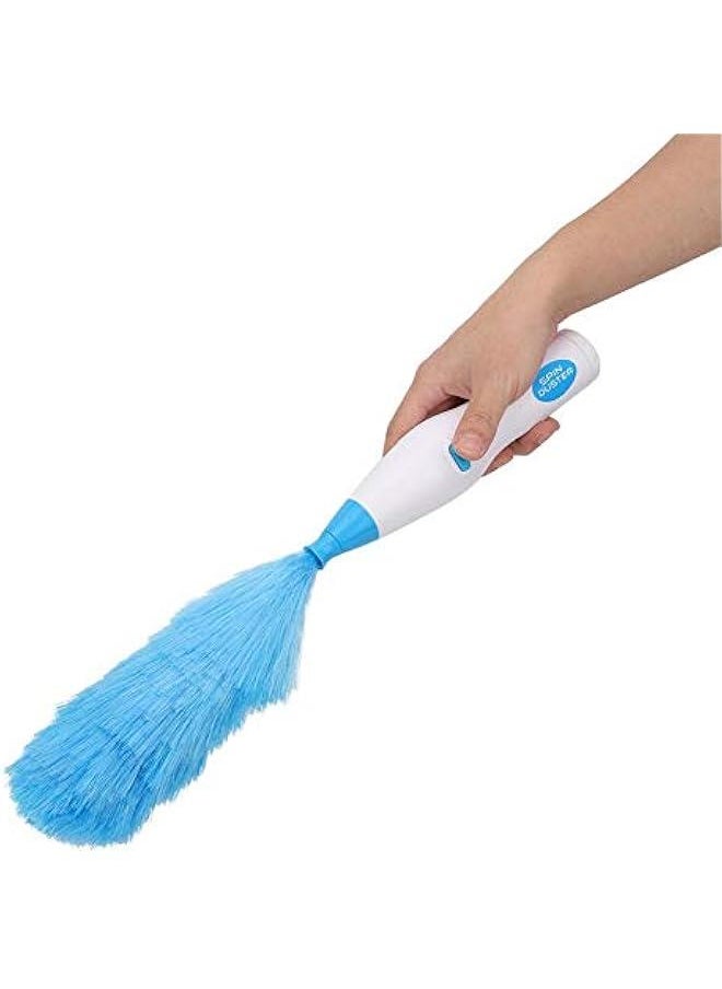 180? Electric Duster,Multi-Function Automatic Electrostatic Adsorption Brush Dust,Cleaner Blinds Brush for Furniture Window Bookshelf