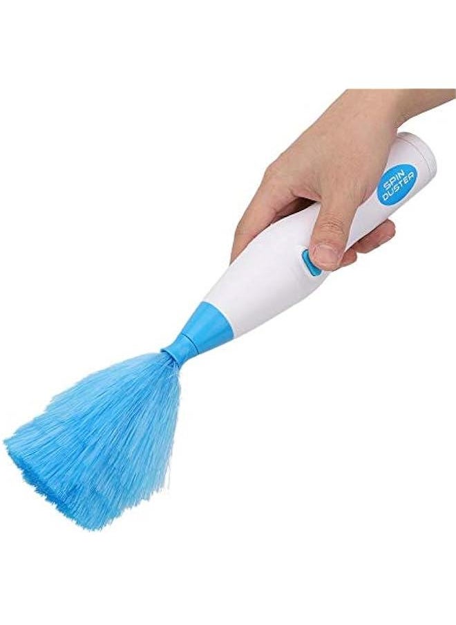 180? Electric Duster,Multi-Function Automatic Electrostatic Adsorption Brush Dust,Cleaner Blinds Brush for Furniture Window Bookshelf