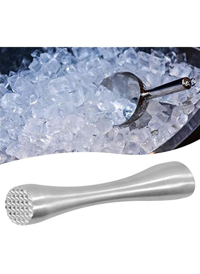 Ice Crushing Hammer, Stainless Steel Ice Mallet, Multi-Purpose Restaurant Use Bar Use for Ice