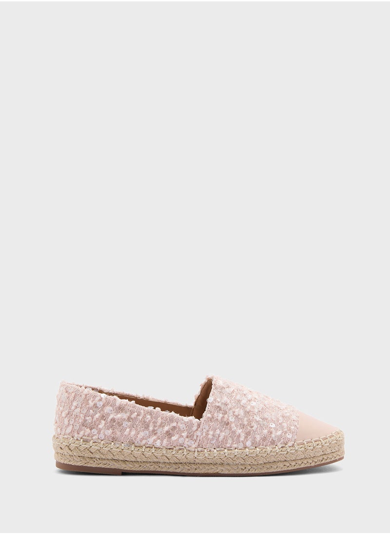 Sequined Espadrille