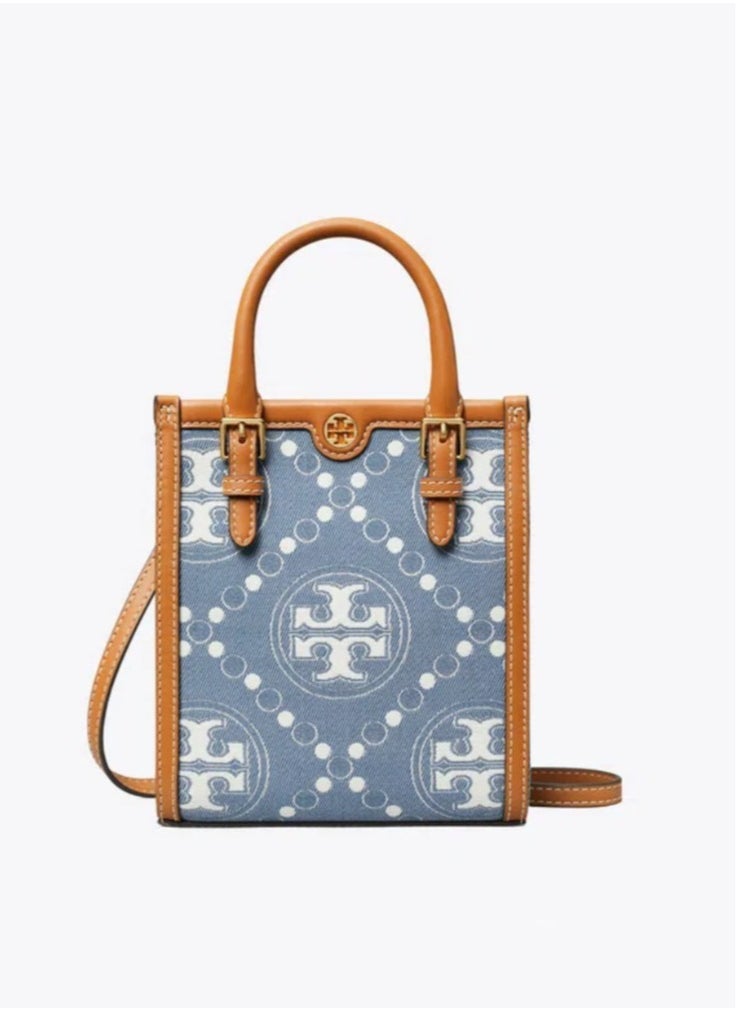 Tory Burch Mini T Monogram Tote