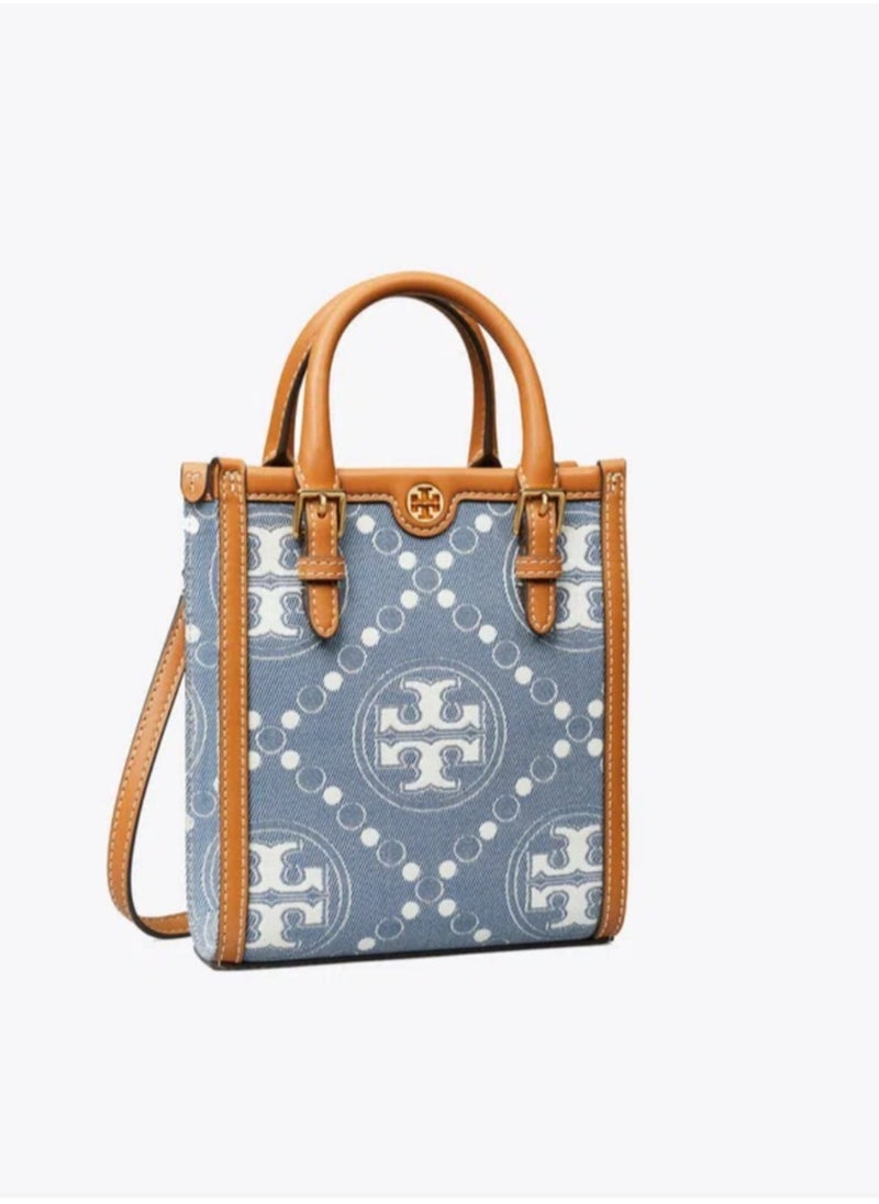 Tory Burch Mini T Monogram Tote