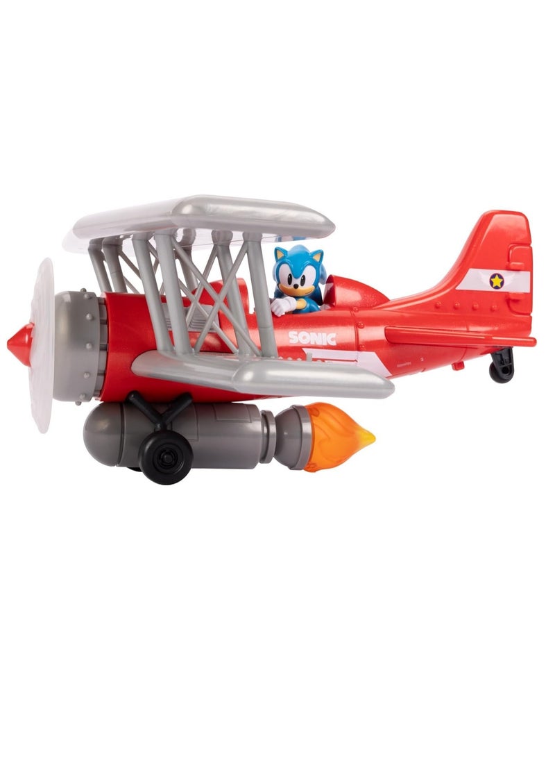 Sonic The Hedgehog Tornado Biplane Playset
