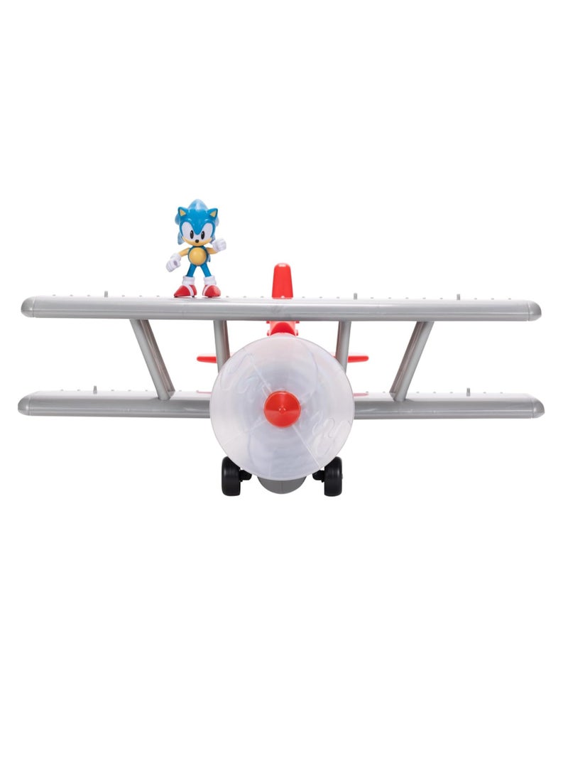 Sonic The Hedgehog Tornado Biplane Playset
