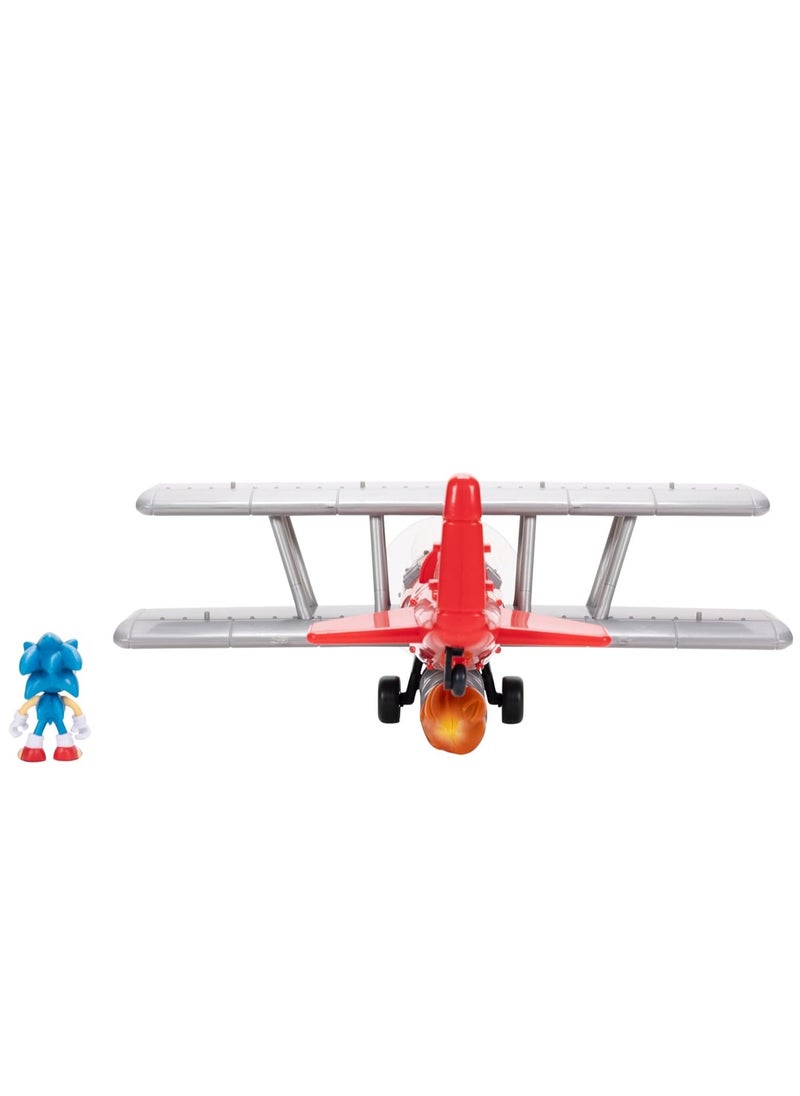 Sonic The Hedgehog Tornado Biplane Playset