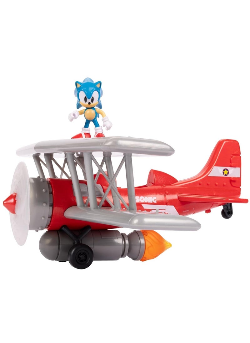 Sonic The Hedgehog Tornado Biplane Playset
