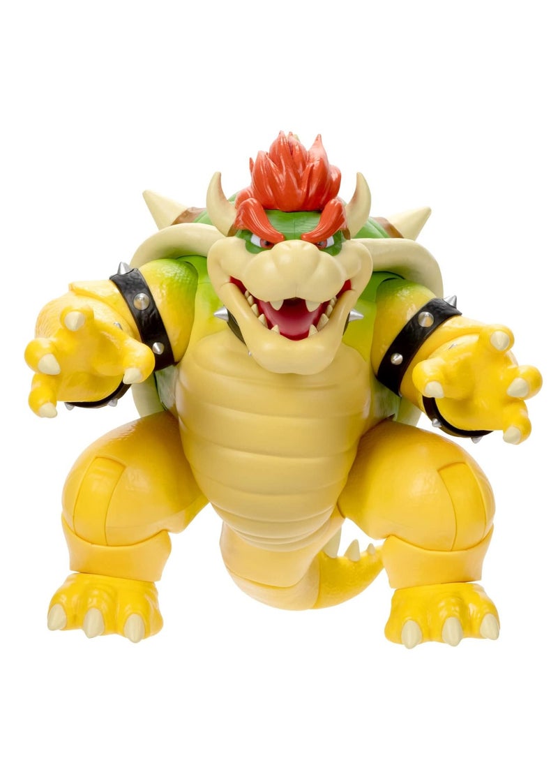 Super Mario Movie - Fire Breathing Bowser Action Figure