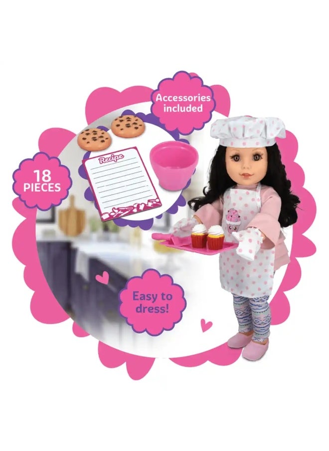 Baby Maziuna Style Girls Baking Fun Playset (45.72 cm)