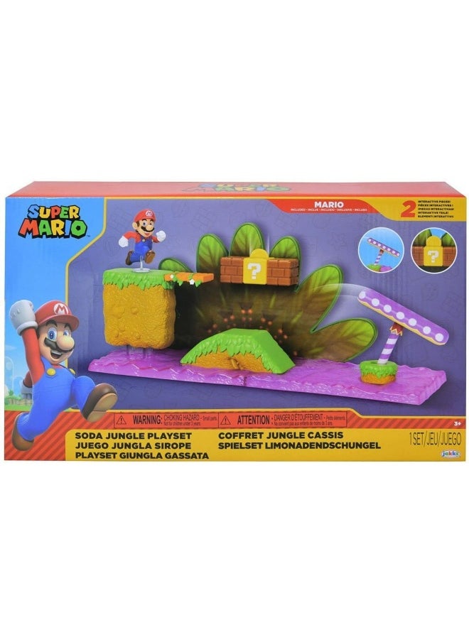 Nintendo Super Mario Soda Jungle Playset