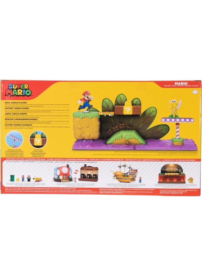 Nintendo Super Mario Soda Jungle Playset
