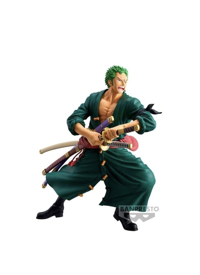 Banpresto Grandista One Piece: The Grandline Men Roronoa Zoro Figure (22 cm)