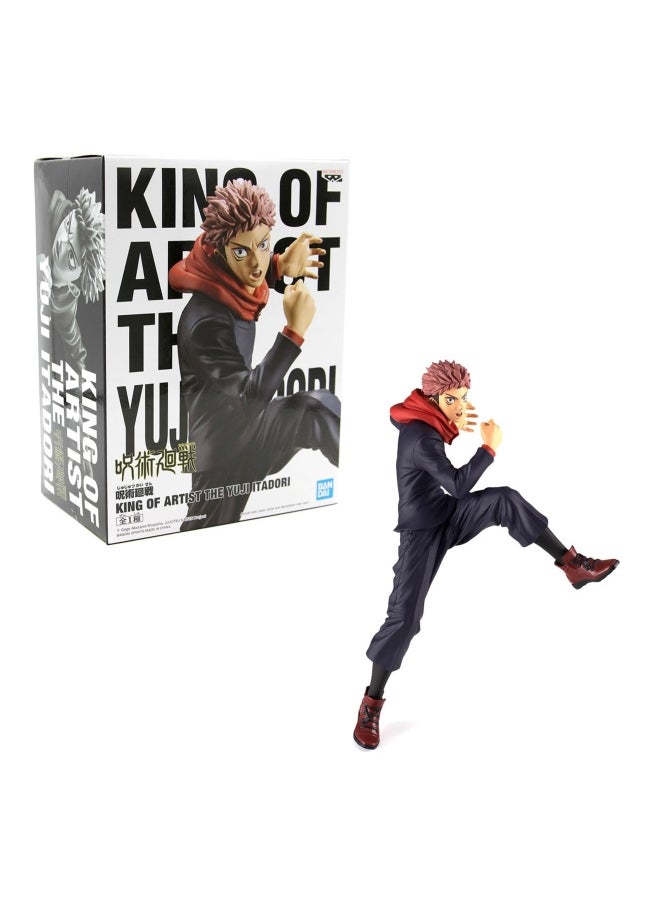 Banpresto King of Artist Jujutsu Kaisen Yuji Itadori Figure (19 cm)