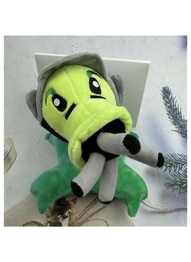 8 Plants and Peashooter Zombies Plush Toys PVZ 1 2 Stuffed Soft Doll Gatling Pea Shooter Toy New