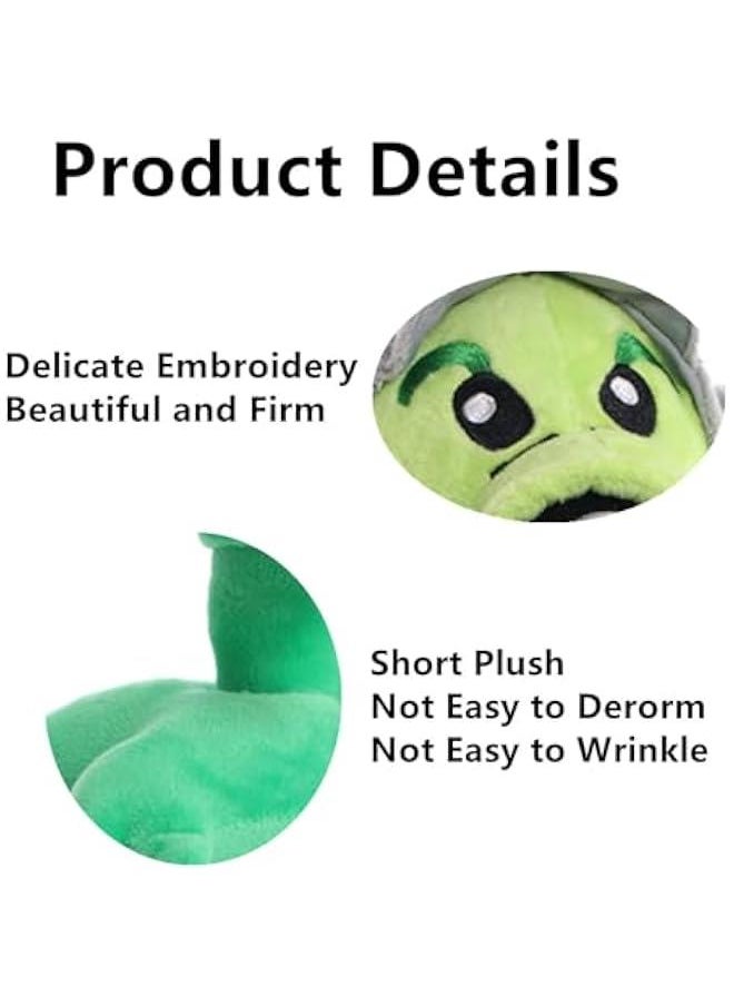 8 Plants and Peashooter Zombies Plush Toys PVZ 1 2 Stuffed Soft Doll Gatling Pea Shooter Toy New
