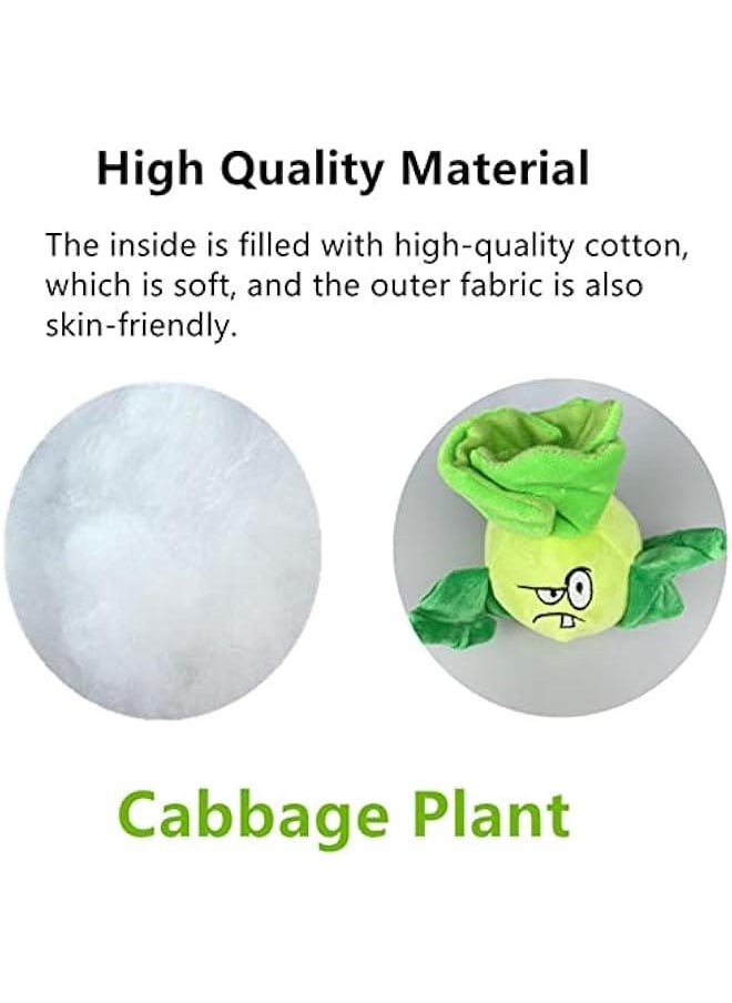 3 PCS Plants and Zombies Sunflower Plush Sets Zombies Toys, Potato Mine PVZ Plushies 1 2 Stuffed Soft Doll Bonk Choy New
