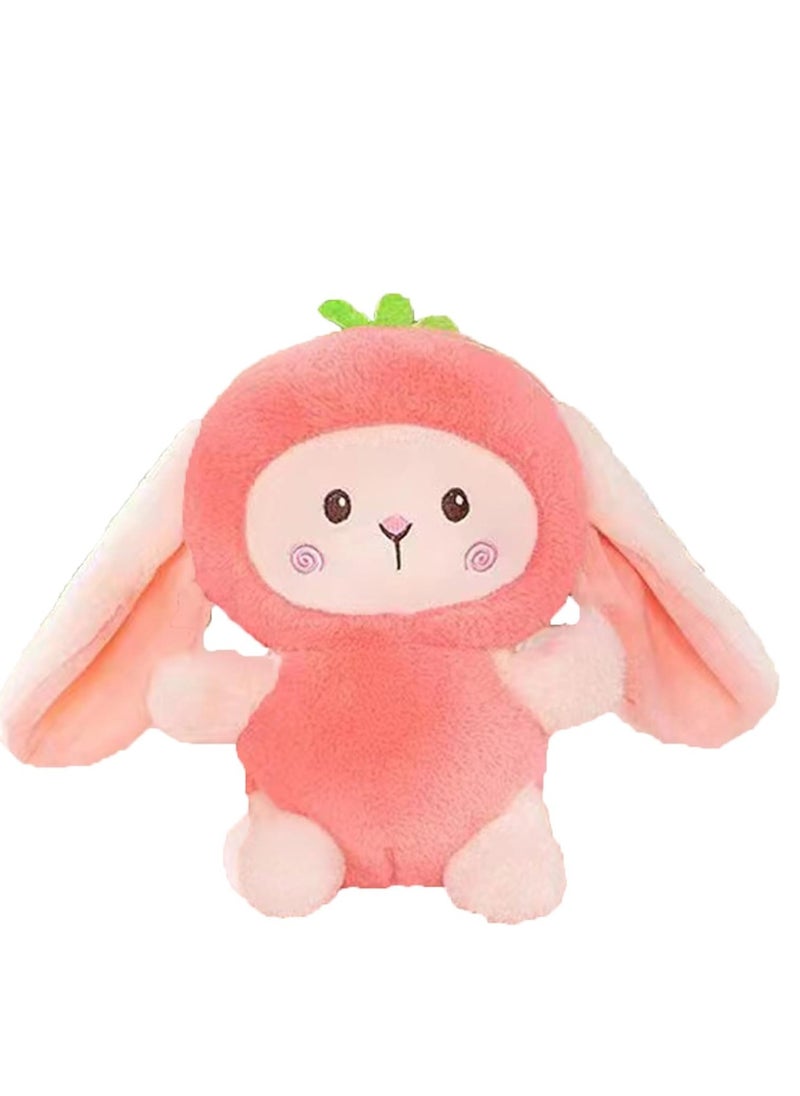 Bunny Stuffed Animal Plush Fruit Rabbit Toy Plushie for Kids Girls Adults Little Gift