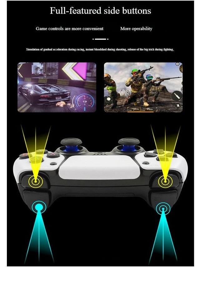 Wireless gamepad, gamepad with 2.4G wireless controller, plug and play video game console