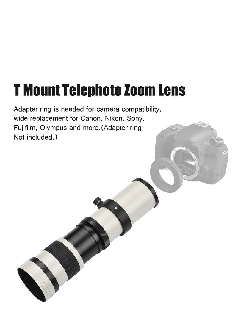 Camera MF Super Telephoto Zoom Lens