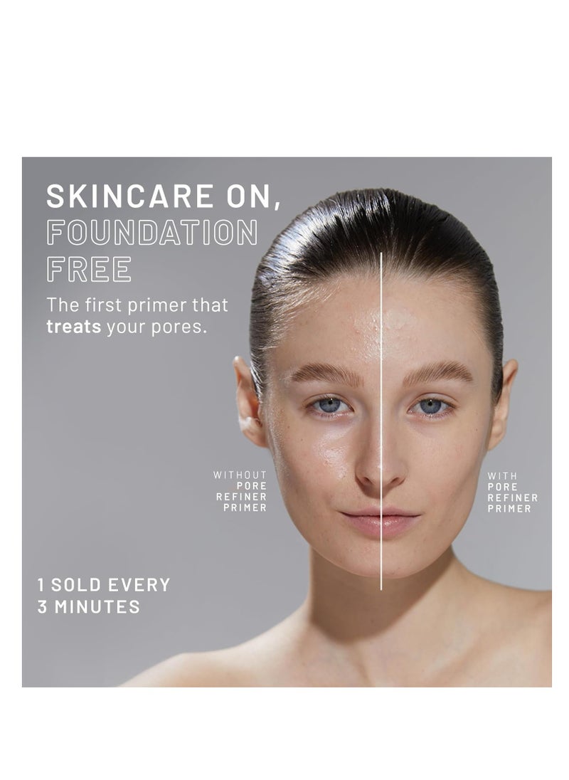 Dr. Brandt Pore No More Pore Refiner Primer - Pore Minimizer For Face - Reduces Pore Size, Improves Skin Texture - Shine-Free Primer For Face Before Makeup - 30ml / 1 oz