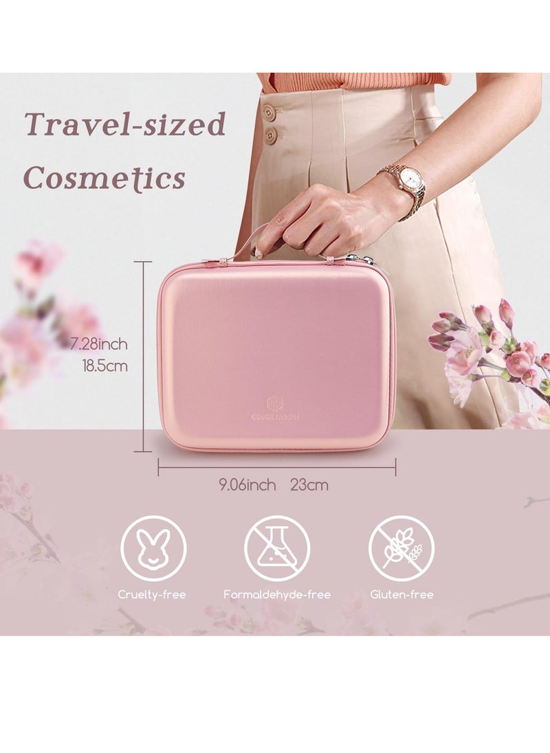 Color Nymph Makeup for Teens with Reusable Pink Handbag, All In One Girls Makeup Sets Makeup Kits for Girls Women with Eyeshadow Blushes Bronzer Highlighter Lipgloss