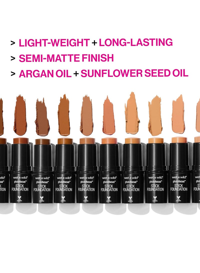 Photo Focus Matte Foundation Stick Makeup, Porcelain | Vegan & Cruelty-Free Porcelain