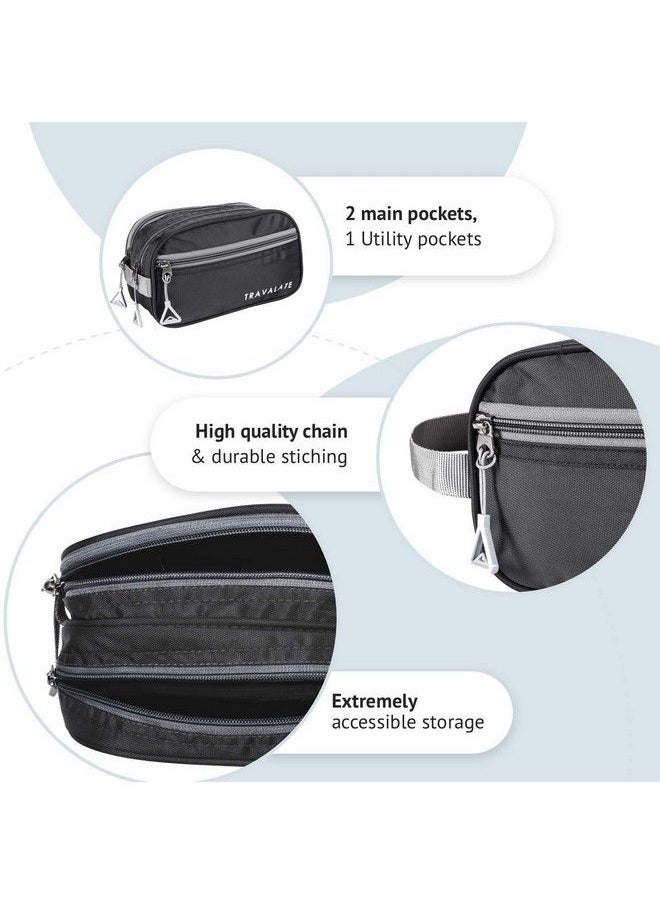 Solid 9 Cms Cosmetic Pouch (S_Tr1416_Black)