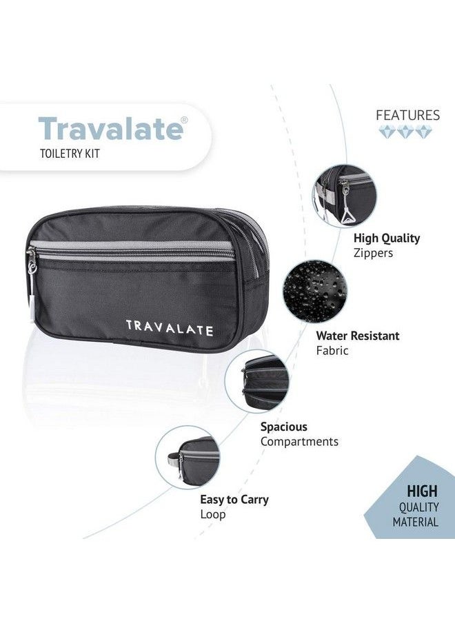 Solid 9 Cms Cosmetic Pouch (S_Tr1416_Black)